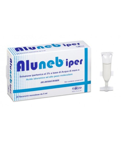 ALUNEB SOLUZIONE IPERTONICA 20 FLACONCINI MONODOSE DA 5 ML