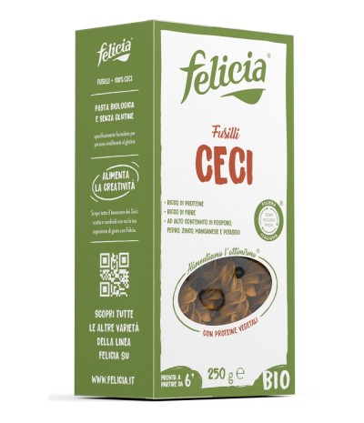 FELICIA BIO FUSILLI CECI 250G