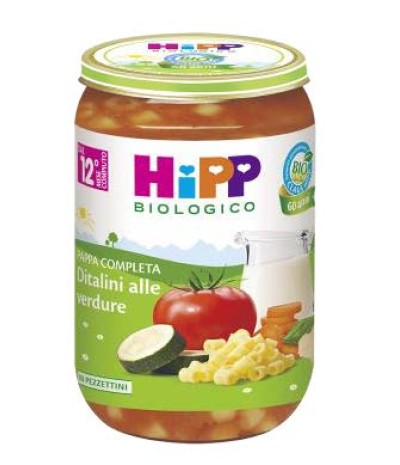 HIPP DITALINI ALLE VERDURE250G