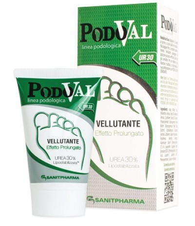 PODOVAL Urea 30 Vellut.50ml