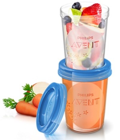 AVENT Vasetti Via Cop.260ml5pz