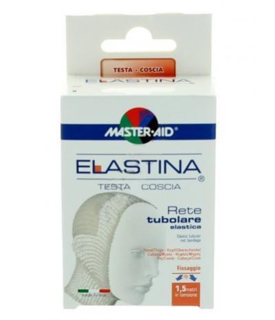 RETE TUBOLARE ELASTICA IPOALLERGENICA MASTER-AID ELASTINA TESTA/COSCIA 1,5 MT IN TENSIONE CALIBRO 6 CM