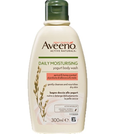 AVEENO BAGNO DOCCIA YOGURT ALBICOCCA & MIELE 300 ML PROMO