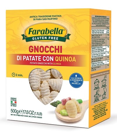 FARABELLA Gnocc.Pat Quinoa500g