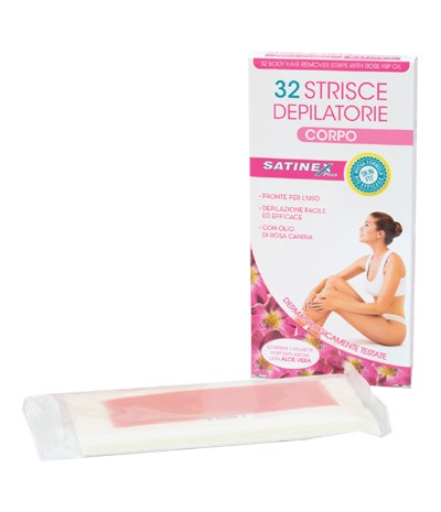 SATINEX STRISCE DEPIL CRP 32PZ