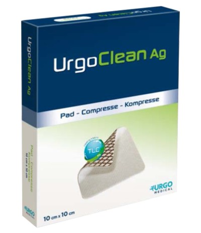 URGOCLEAN*AG/Silver10x10cm 5pz