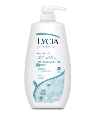 LYCIA PRODERMA BAGNODOCCIA SENSIDRA 750 ML