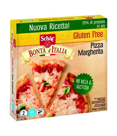 SCHAR SURGELATI PIZZA MARGHERITA BONTA' D'ITALIA 2 X 350 G