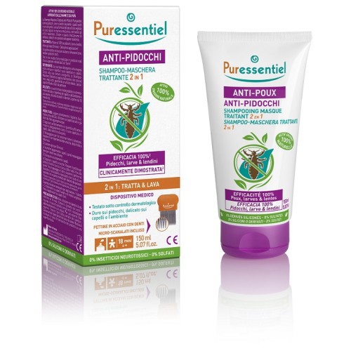 PURESSENTIEL Sh.Tratt.Pidocchi