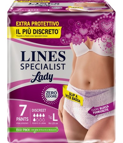 LINES SPEC.Pants Discr.L 7pz