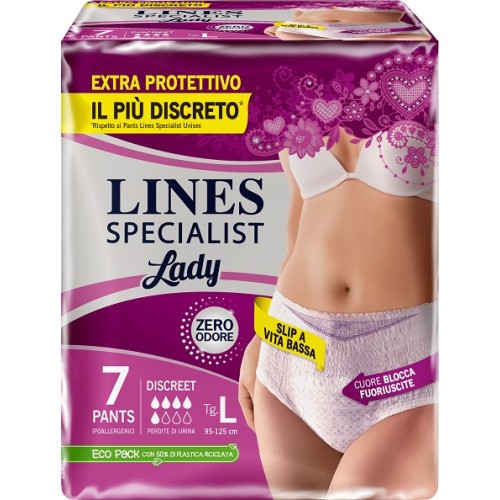 LINES SPEC.Pants Discr.L 7pz