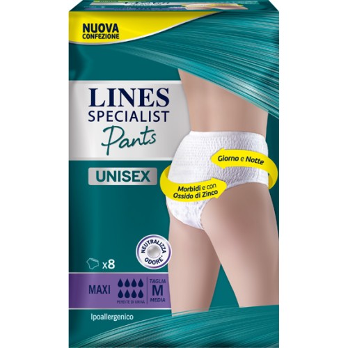 LINES SPEC.Pants Maxi M 8pz