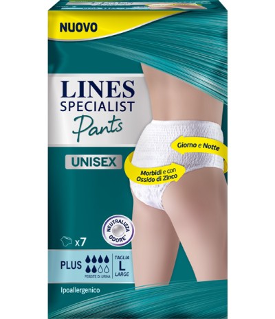 LINES SPEC.Pants Plus Un.L 7pz