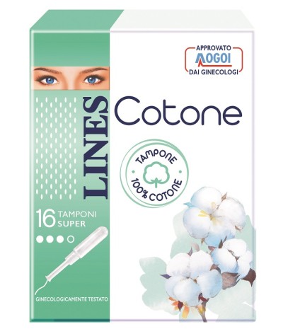 LINES Cotone Tamp.Super 16pz