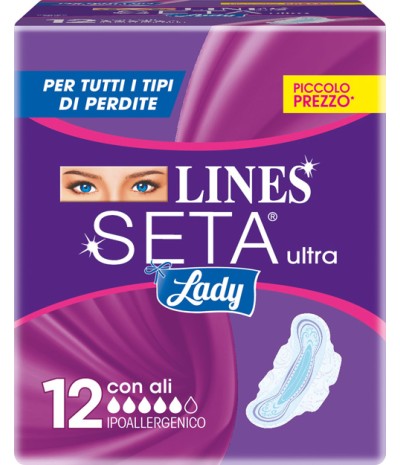 LINES SETA Ultra Lady 12pz