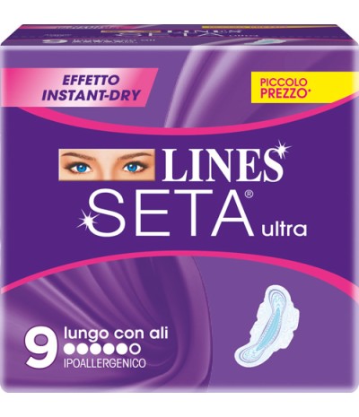 LINES SETA Ultra Lungo+Ali 9pz