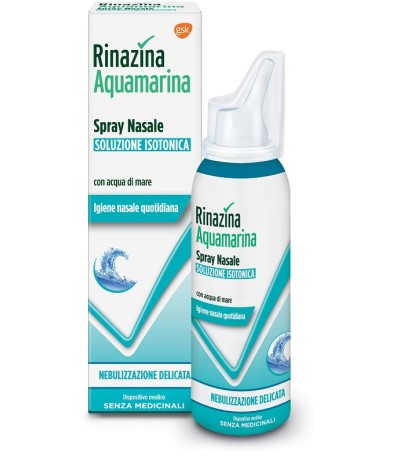 RINAZINA AQUAMARINA ISOTONICA SPRAY NEBULIZZAZIONE DELICATA100 ML