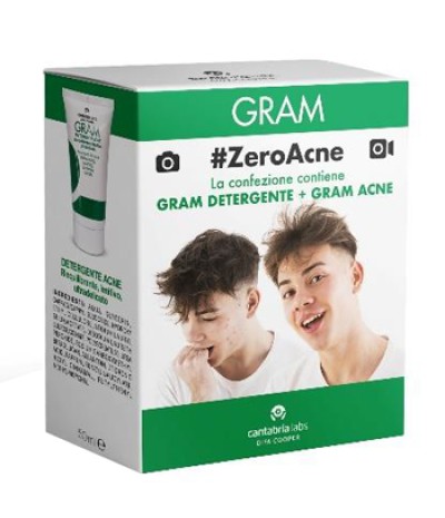 GRAM ZeroAcne Crema+Det.