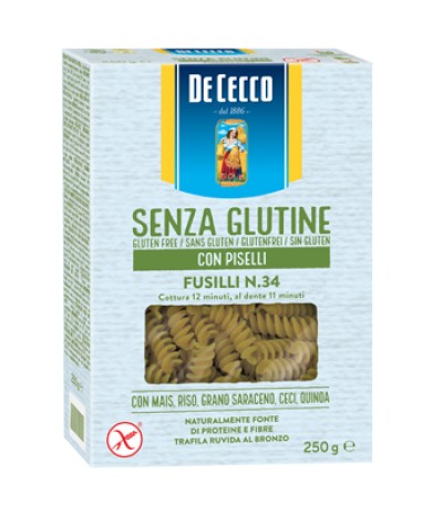 DE CECCO Fusilli/Piselli 250g