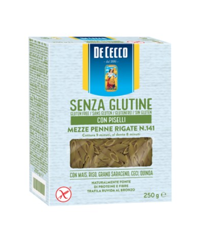 DE CECCO M-Penne/Piselli 250g