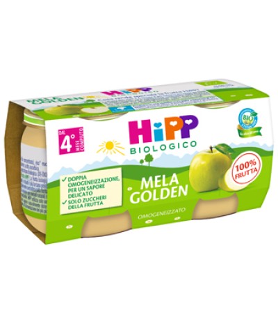 OMO HIPP Bio Mela Golden 2x80g