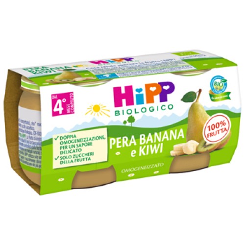 OMO HIPP Kiwi/Ba/Pera2X80g