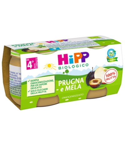 OMO HIPP Prugna/Mela 2x80g