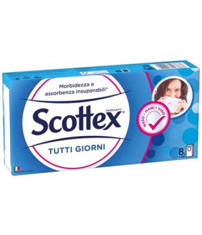 SCOTTEX TUTTI GIORNI 8 PEZZI