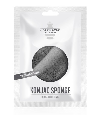 FDE KONJAC SPONGE CARBONE BAM