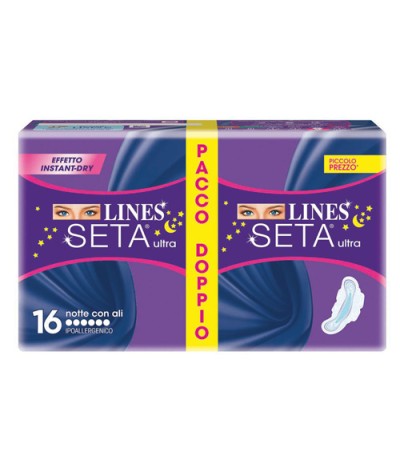 LINES SETA Ultra Notte 16pz