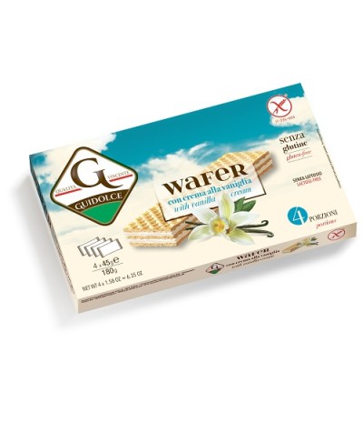 GUIDOLCE Wafer Vaniglia 4x45g