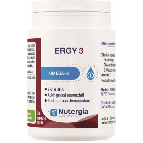ERGY 3 Omega3 60 Cps
