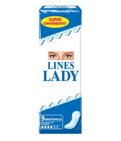 LINES LADY Anatomico 9pz