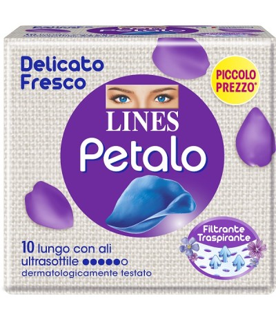 LINES PETALO Blu Lungo+Ali10pz