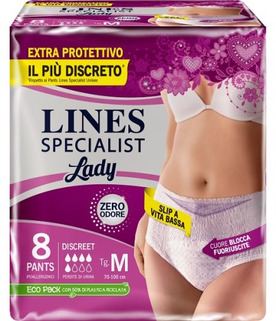 LINES SPEC.Pants Discr.M 8pz