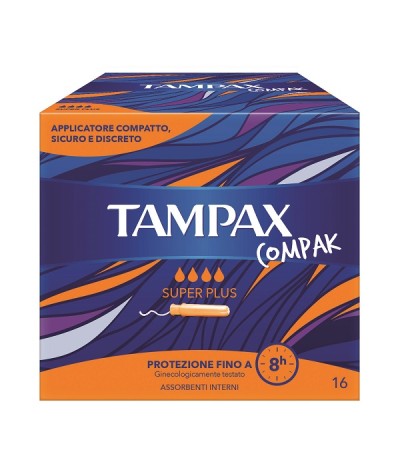 TAMPAX COMPAK SUP PLUS 16PZ 0791