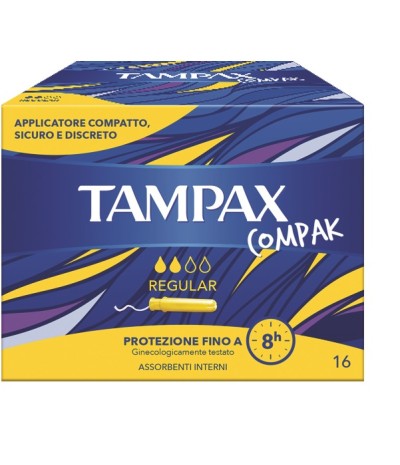 TAMPAX COMPAK Regular 16 Tamp.