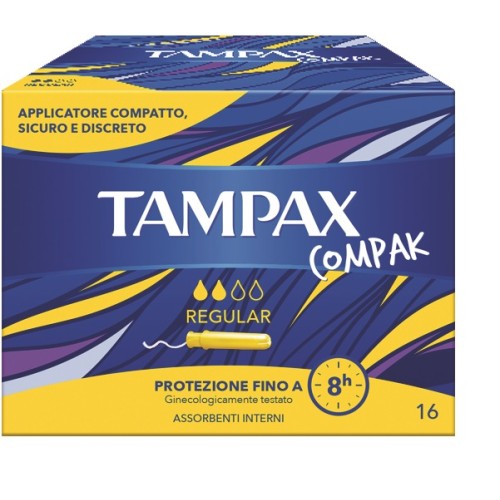 TAMPAX COMPAK Regular 16 Tamp.