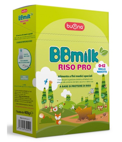 BB Milk 0-12m.risopro 400gr