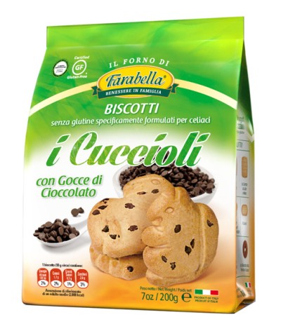 I CUCCIOLI Bisc.Gtt Ciocc.300g