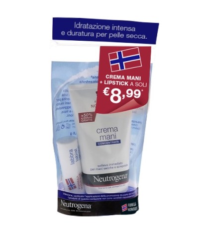 NEUTROGENA MANI PROFUMATO + LIPSTICK BUNDLE