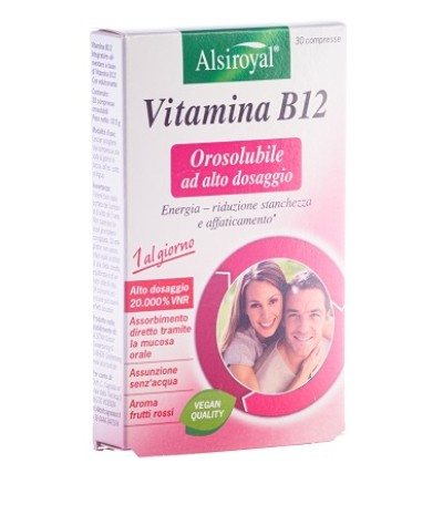 VITAMINA B12 OROSOL 30CPR ALSITA