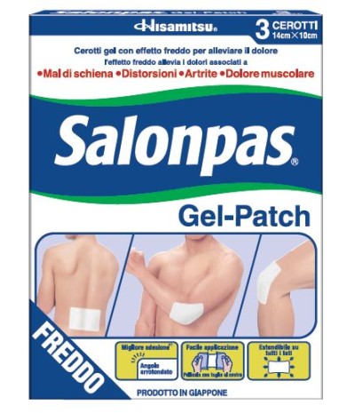 SALONPAS Gel Patch 3 Cerotti