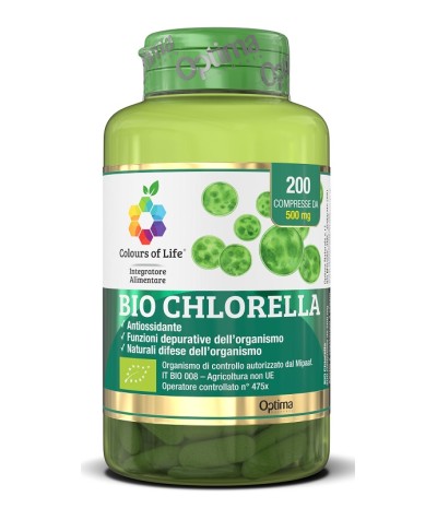 Bio Chlorella 200 Cpr Colours