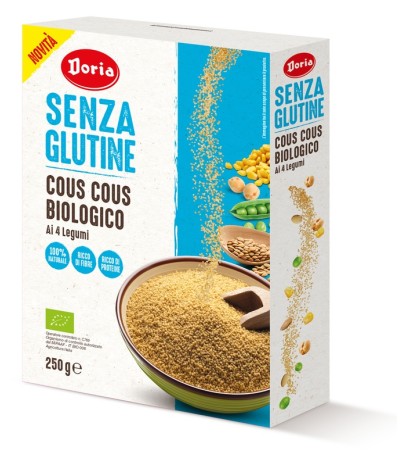 DORIA Cous Cous 4 Legumi 250g