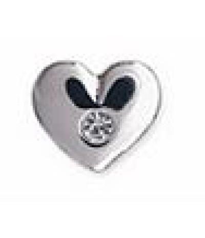 ORECCHINO POST-FORATURA HEART SWAROVSKI CRYS BJT965