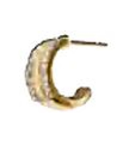 ORECCHINI MIAMI GOLDEN HOOP 15 MM