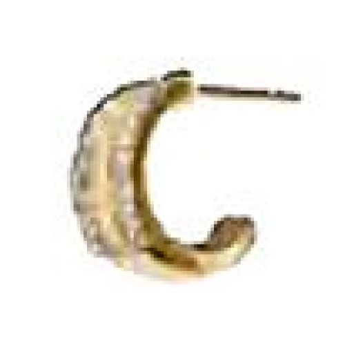 ORECCHINI MIAMI GOLDEN HOOP 15 MM