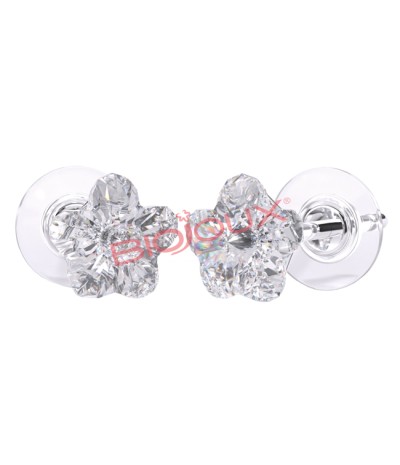 ORECCHINO POST FORATURA SWAROVSKI CRYSTAL FLOWER ARTICOLO BJT963