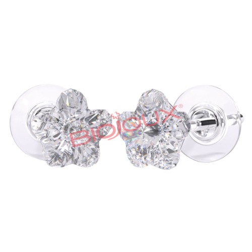 ORECCHINO POST FORATURA SWAROVSKI CRYSTAL FLOWER ARTICOLO BJT963